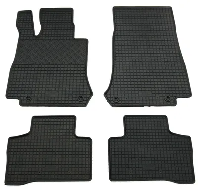 Gummifußmatten Set für Mercedes GLC X253 GLCe C253 Coupe (2015-), 4-teilig