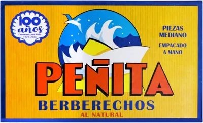 Produktbild von Berberechos Jose Peña 30-40 Medianos Gama Peñita 110g Lebensmittelkonserven aus dem Meer Spanien 120 cl %