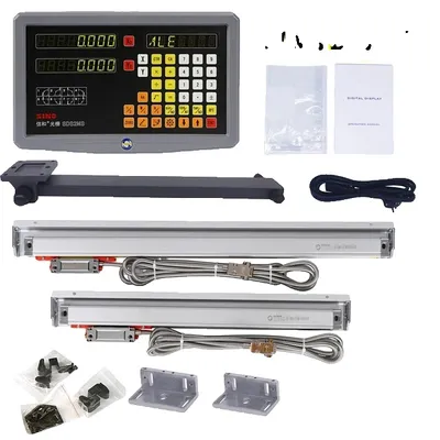 Image de Système d'affichage numérique, 2 axes, haute précision (0,005 mm), kit DRO 2 axes