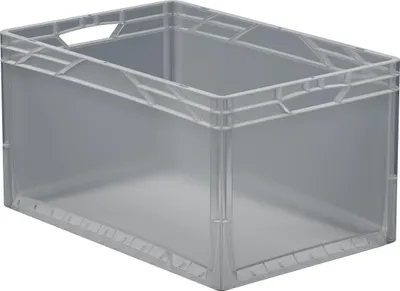 Produktbild von Surplus Systems Eurobox Door 60 x 40 x 32 cm, 62 L, transparent