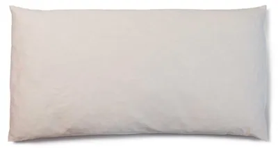 Bio-Buchweizenkissen 40x80 cm, ungefärbt, mit Reißverschluss