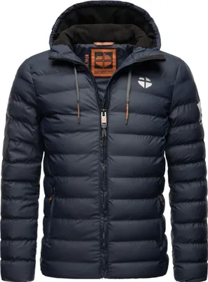 Produktbild von Stone Harbour Herren Winterjacke Regenjacke Steppjacke Fleece Gefüttert Zaharoo Navy Gr. 54 - XXL