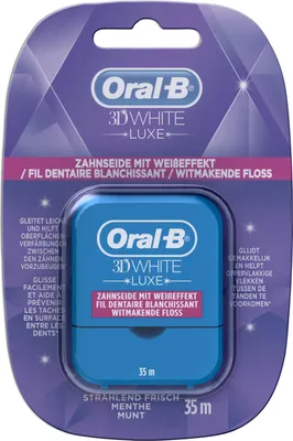 Produktbild von Oral-B 3D White Luxe Whitening Zahnseide, 35 m