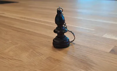 Obrázok produktu pre Čierny krúžok na kľúče