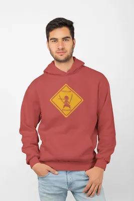 Produktbild von D&B Uni Hoodie MO00040 One Piece Blassrot-Größe M