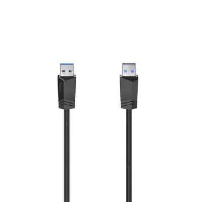 Zdjęcie produktu dla HAMA Kabel USB A-A czarny 1,5m