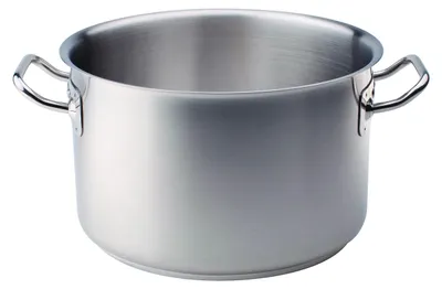 Image de Casserole Agnelli COIX3104E18, en acier inoxydable, diamètre 18 cm, compatible avec les plaques à induction