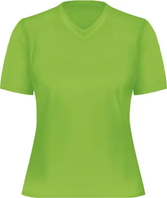 Produktbild von Damen Funktions-Shirt Damen - Farbe: Lime - Größe: S