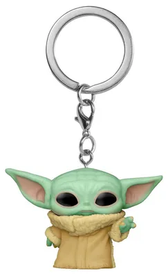 Obrázok produktu pre Kľúčenka Pocket POP, Star Wars, Mandalorian, Yoda, The Child