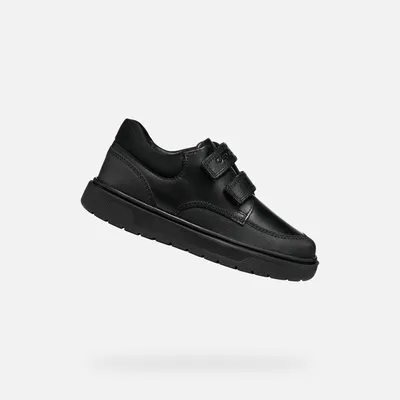 Produktbild von Geox Schwarze Riddock-Sneaker für Jungen 33