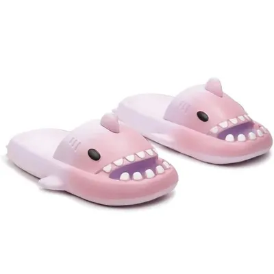 Obrázek produktu pro Dámské koupací pantofle pěnové pantofle mules shark purple velikost 40/41