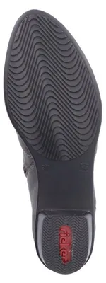 Produktbild von Rieker Damen Stiefelette Reißverschluss Blockabsatz Boot Y0741, Größe:39 EU, Farbe:Grau