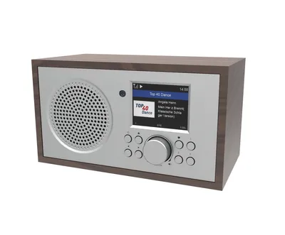 Produktbild von Denver Denver IR-135 - Internet Radio - WiFi - Bluetooth - Sleep Timer - Dualer Wecker - Batteriebetrieben - Silber