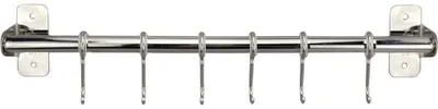 Produktbild von Edelstahl Hakenleiste, L. 400 mm