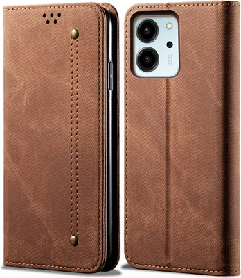 Obrázek produktu pro Pouzdro Honor 80 SE, kožené peněženkové flipové pouzdro typu kniha se stojánkem pro Honor 80 SE Brown