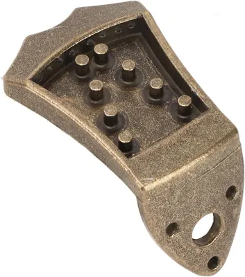 Immagine prodotto di Tastiera per mandolino - Ricambio - Migliora il suono - Design stampato - 8 x 5 x 3 cm - Bronzo