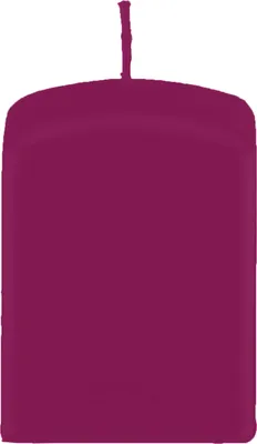 Produktbild von Quader Kerzen, Quadratische Kerzen Brombeere 100 x Ø 70/70 mm, 8 Stück