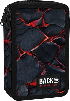 Produktbild von Backup-Federmäppchen mit zwei Fächern und Zubehör PB7DW43