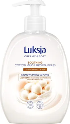 Immagine prodotto di Luksja Mydło w płynie Cream Care Mleczko Bawełniane 500 ml