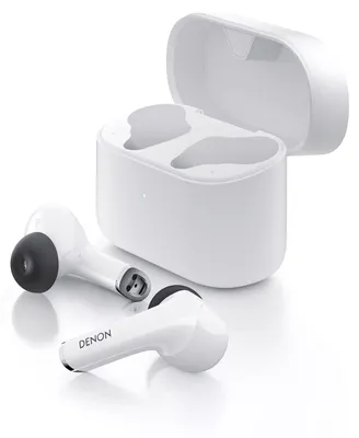 Productafbeelding van Denon AH-C830NCW, Draadloze hoofdtelefoon, geschikt voor bellen, muziek, sport en vrijetijd, met microfoon, wit