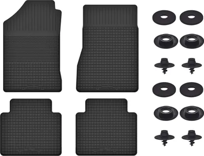 Produktbild von Gummimatten Mit Stoppern Für: Dodge Ram (2009-2019) Schwarz Set