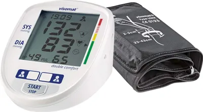 Obrázek produktu pro visomat dvojitý komfortní tlakoměr na paži, 1 ks