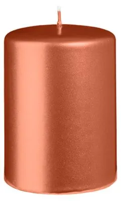 Produktbild von Stumpenkerzen Kupfer 100 x Ø 70 mm, 6 Stück
