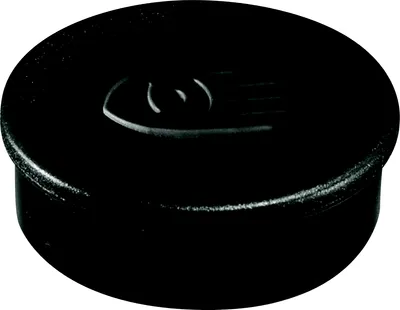 Produktbild von Haftmagnete 35mm Durchmesser schwarz VE=20x10 Stück