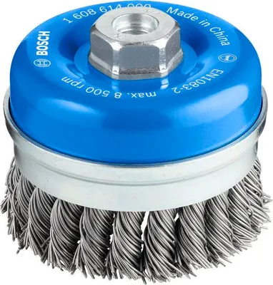 Produktbild von PRO Metal heavy Topfbürste, 90 x 0,8 mm, Gewinde