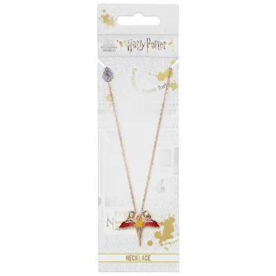 Immagine prodotto di Collana Fawkes di Harry Potter (placcata oro)