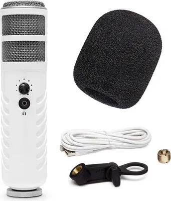 Zdjęcie produktu dla Mikrofon Rode Podcaster USB z ekranem pop WS02