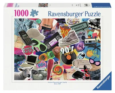 Image de Ravensburger Puzzle Les années 90, 1000pcs.