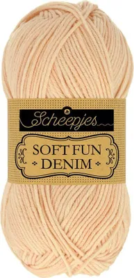 Produktbild von Scheepjes Softfun Denim 50g Orange 507