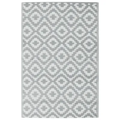 Obrázok produktu pre vidaXL Vonkajší koberec ARAKIL Grey 120x180 cm PP