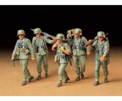Obrázek produktu pro Figurková sada MG Troop i. Manoeuvre WWII Germany - 1:35 Tamiya 300035184