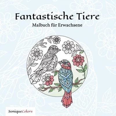 Produktbild von Fantastische Tiere - Malbuch für Erwachsene