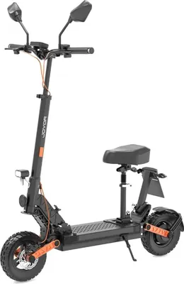 Zdjęcie produktu dla Hulajnoga elektryczna - S8E - silnik 800 W - akumulator 48 V 26 Ah - zasięg 80 km - 45 km/h - opony terenowe 25,4 cm - hamulce tarczowe przód/tył - żółty