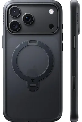 Produktbild von Handyhülle für iPhone 18 Pro / 17 Pro Torras Ostand Q3 Spin, Schwarz