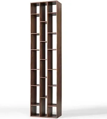 Immagine prodotto di Libreria Libreria Scaffale Soggiorno Design Legno Marrone Nuovo