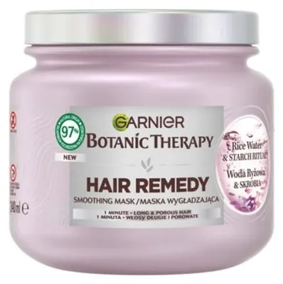 Produktbild von GARNIER Ultra Doux Maske für langes Haar, aufpolsternd, Reiswasser & Stärke, 340 ml