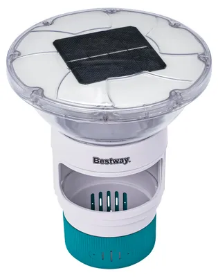 Immagine prodotto di Bestway® Dosatore galleggiante SolarGlow™ con luce LED Ø 18 x 21,5 cm