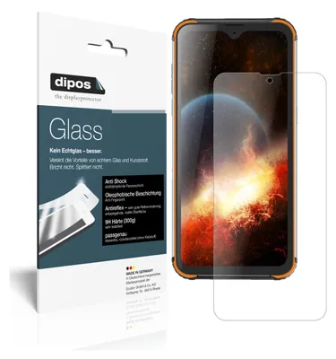 Obrázok produktu pre 2x ochranná fólia pre Blackview BV9800 matná - Anti-Shock 9H fólia dipos Glass plastové sklo