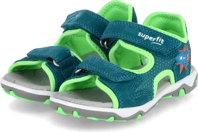 Produktbild von Superfit Sandalen MIKE 3.0 Kinder Leder & Textil Grün Größe: 25