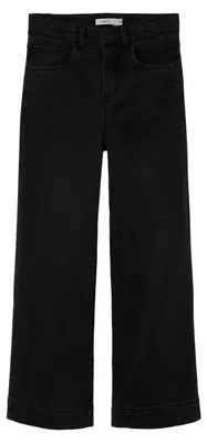 Obrázek produktu pro NAME IT dívčí džíny Nkfrose Hw Wide, model 1356-on Noos, barva černá (denim), velikost 140 EU