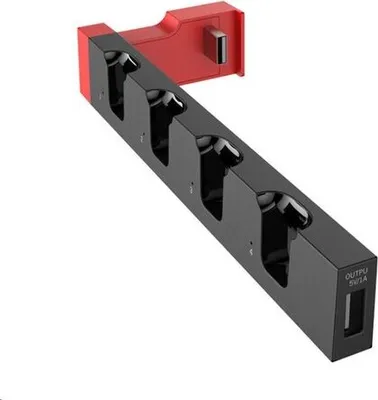 Immagine prodotto di iPega Caricatore Dock pro N-Switch a Joy-con Nero/Rosso