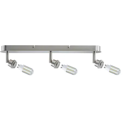 Produktbild von Paulmann Spotlights DecoSystems LED Balken 3x3W GZ10 230V Eisen gebürstet Metall