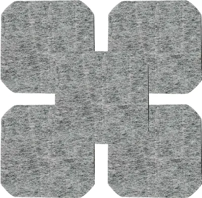 Produktbild von vhbw 5x Aktivkohle-Filter Ersatz für Tefal 792633 für Fritteuse