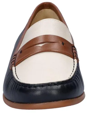 Produktbild von Sioux 4141902 ROSIKENA-700, Slipper & Mokassin in Dunkelblau für Damen, Größe 41
