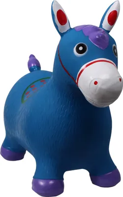 Obrázek produktu pro QHP Jumpy Horse skákací kůň, barva:modrá