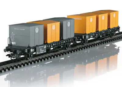 Image de Wagon de transport de conteneurs Märklin Laabs